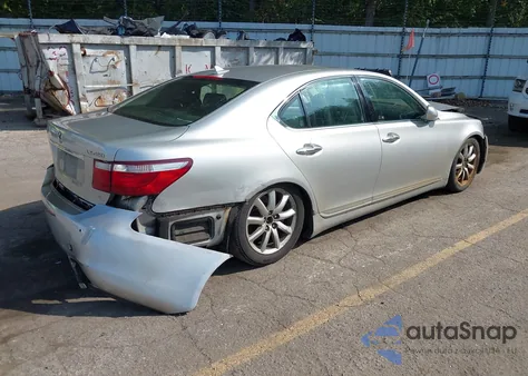 2009 Lexus Ls 460 from USA, damaged, VIN JTHCL46F695001997